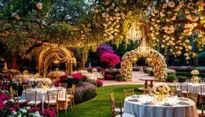 Glam Garden Wedding Theme