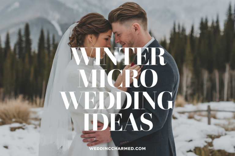 Winter Micro Wedding Ideas