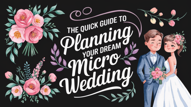 Quick Guide on Planning Your Dream Micro Wedding